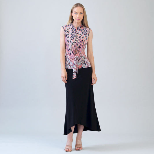 Sleeveless Center Front Tie Top - Boho Weave - Final Sale! | Clara Sunwoo Popular