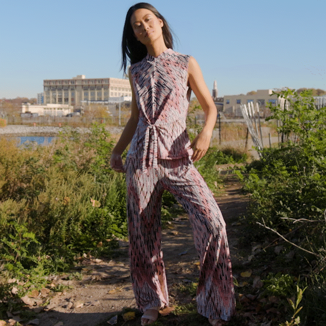 Sleeveless Center Front Tie Top - Boho Weave - Final Sale! | Clara Sunwoo Popular