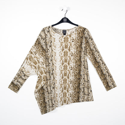 Poncho Sleeve Tunic - Python - Final Sale! | Clara Sunwoo Best Price