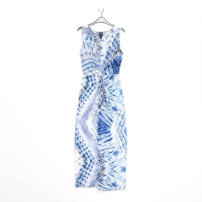 Center Slit Maxi Dress - Acid Wash - Final Sale! | Clara Sunwoo Customer Favorite
