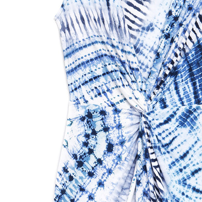 Center Slit Maxi Dress - Acid Wash - Final Sale! | Clara Sunwoo Customer Favorite