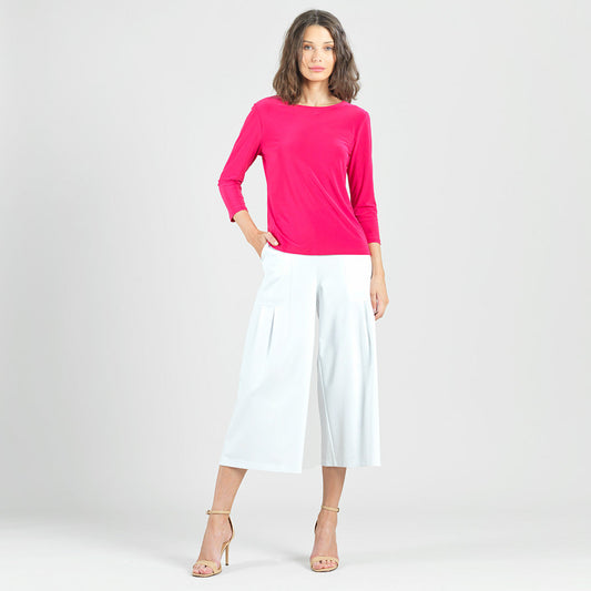 Reversible Back Tie Top - Hot Pink - Final Sale | Clara Sunwoo Trending