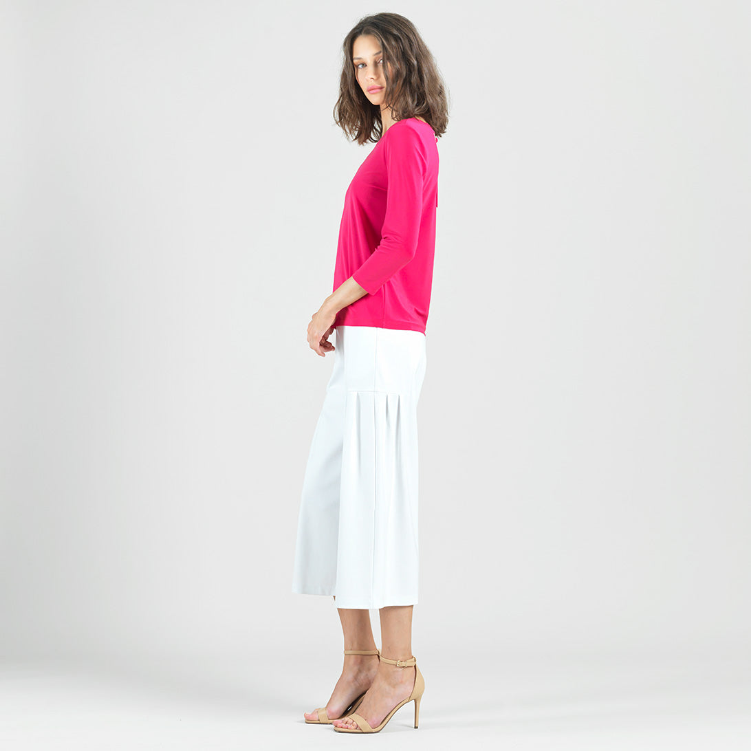 Reversible Back Tie Top - Hot Pink - Final Sale | Clara Sunwoo Trending