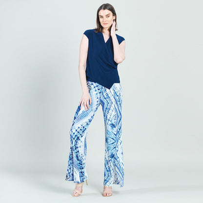 Kick Front High Slit Pant - Acid Wash - Final Sale! | Clara Sunwoo New