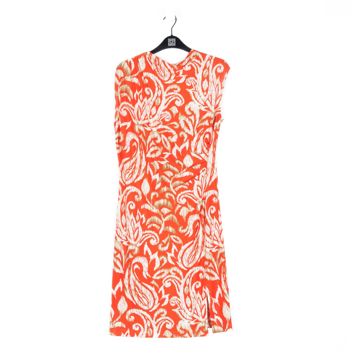 Butter Knit - Side Slit Midi Dress - Paisley Lotus - Final Sale! | Clara Sunwoo Deals