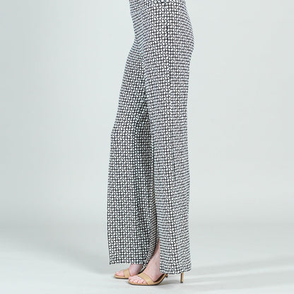 Kick Front High Slit Pant - Chain Ring - Final Sale! | Clara Sunwoo Quality