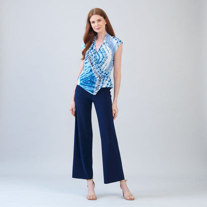 Crossover Faux Wrap Top - Acid Wash - Final Sale | Clara Sunwoo Discount