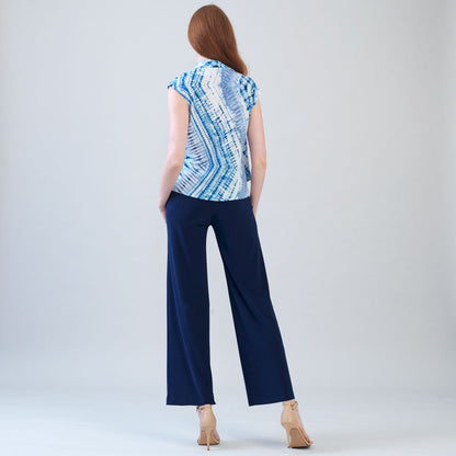 Crossover Faux Wrap Top - Acid Wash - Final Sale | Clara Sunwoo Discount