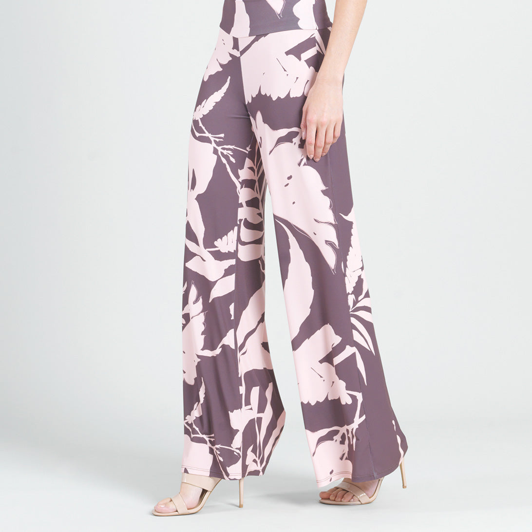 Signature Palazzo Pant - Floral Stem - Final Sale | Clara Sunwoo Essential