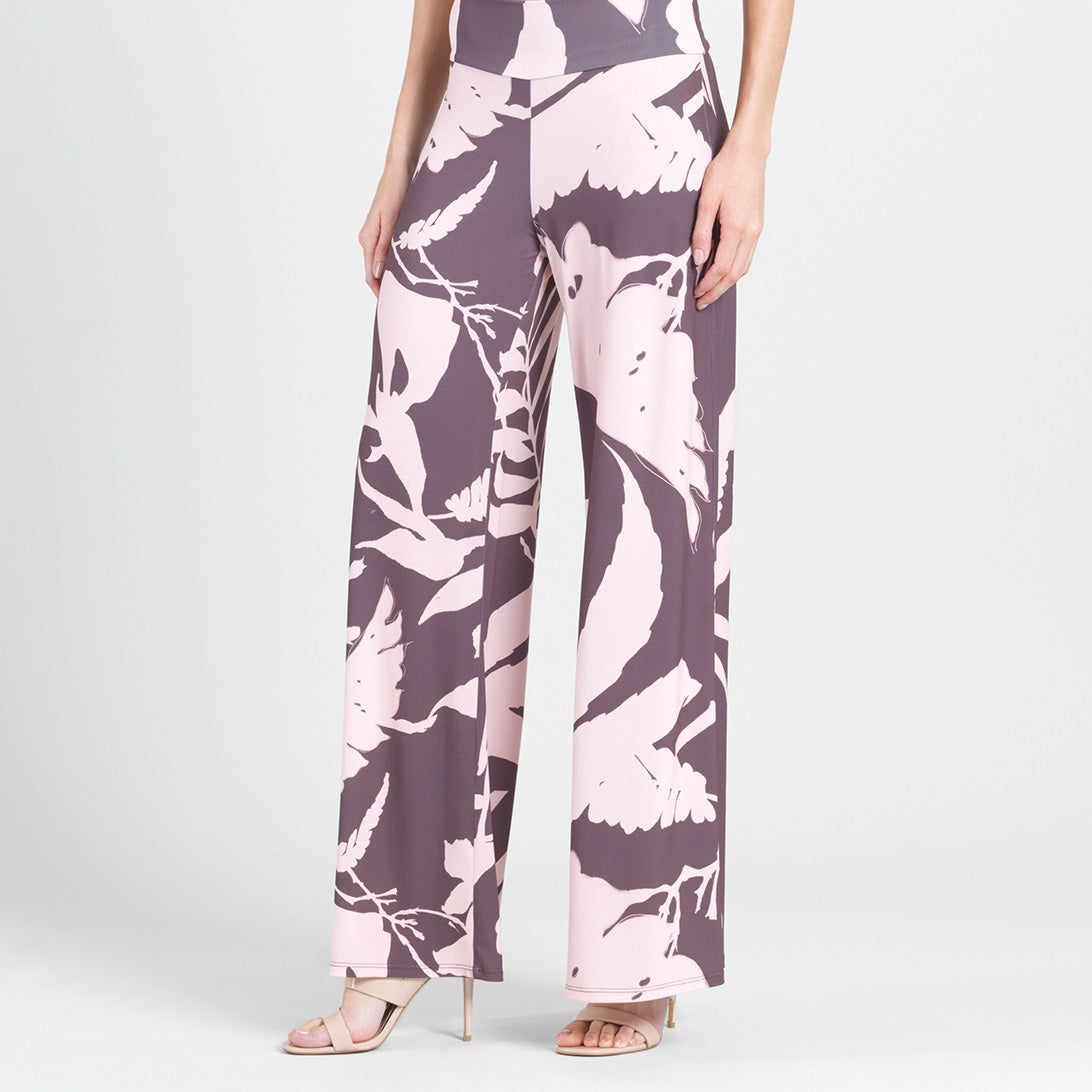 Signature Palazzo Pant - Floral Stem - Final Sale | Clara Sunwoo Essential