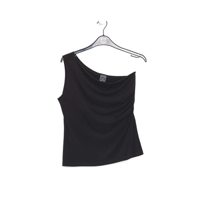 One Shoulder Top - Black - Final Sale! | Clara Sunwoo Special Offer