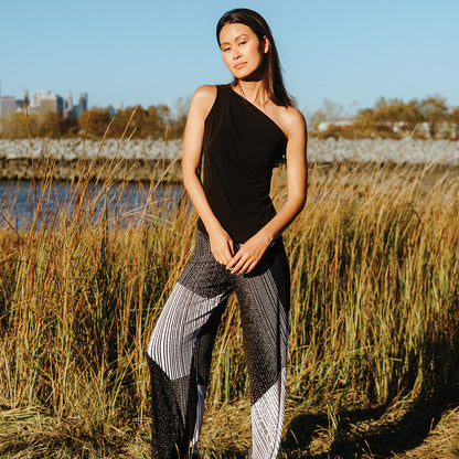 One Shoulder Top - Black - Final Sale! | Clara Sunwoo Special Offer
