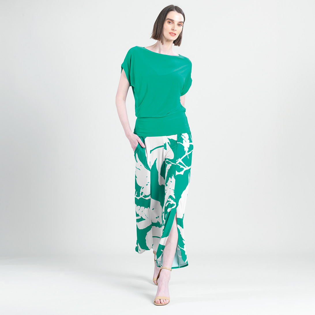 Dolman Short Sleeve Top - Emerald - Final Sale! | Clara Sunwoo Trusted