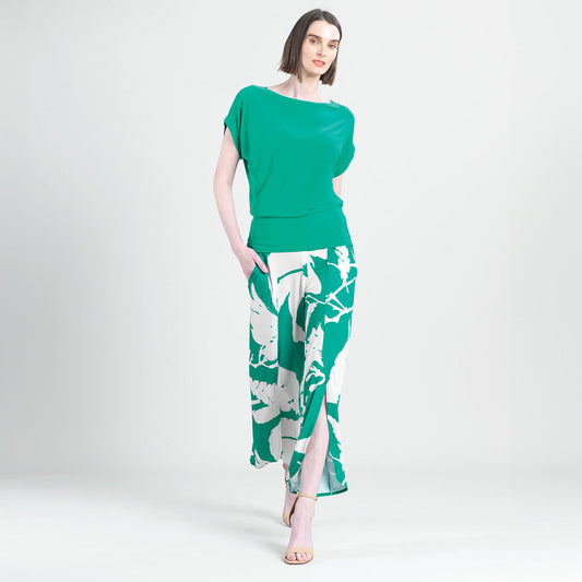 Dolman Short Sleeve Top - Emerald - Final Sale! | Clara Sunwoo Trusted