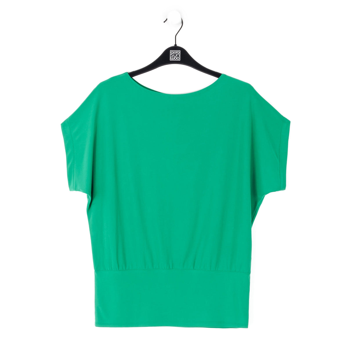 Dolman Short Sleeve Top - Emerald - Final Sale! | Clara Sunwoo Trusted