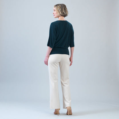 Signature Side Tie Top - Hunter Green - Final Sale | Clara Sunwoo Recommended