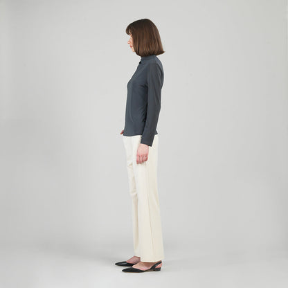 Mock Funnel Neck Top - Charcoal | Clara Sunwoo Popular