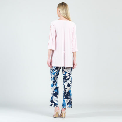 Ladder Sleeve Tunic - Rose - Final Sale! | Clara Sunwoo Best Price