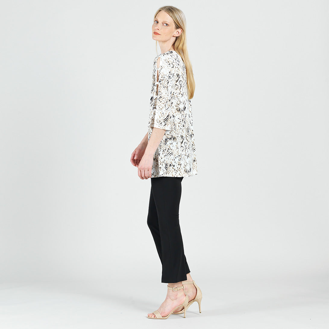 Ladder Sleeve Tunic - Python - Final Sale! | Clara Sunwoo Classic