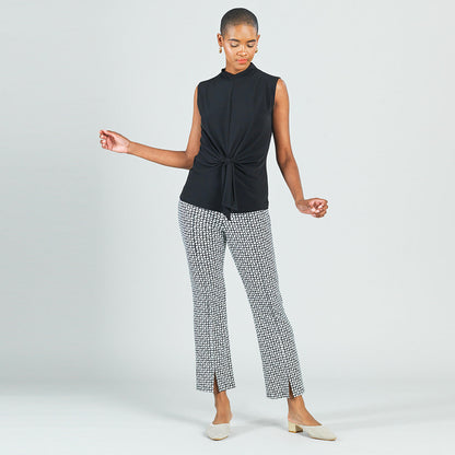 Center Seam Front Slit Ankle Pant - Chain Ring - Final Sale! | Clara Sunwoo Popular