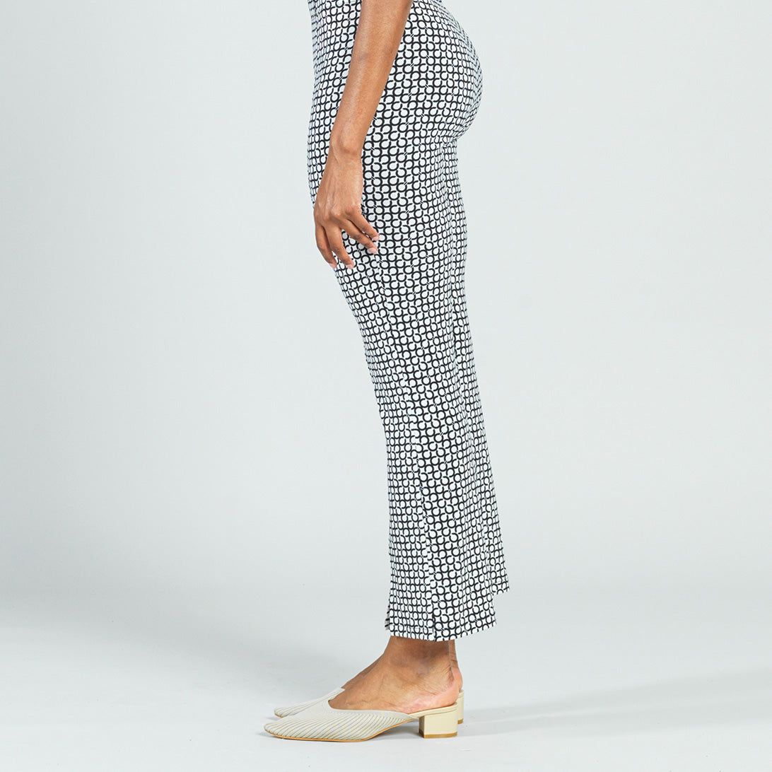 Center Seam Front Slit Ankle Pant - Chain Ring - Final Sale! | Clara Sunwoo Popular