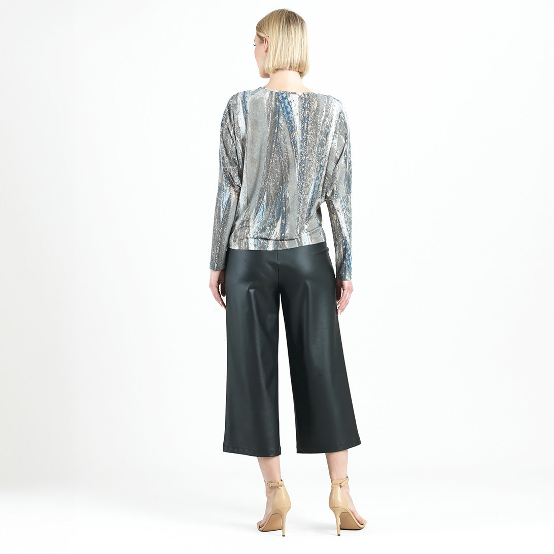 Dolman Sleeve Top - Python Taupe - Final Sale! | Clara Sunwoo Quality