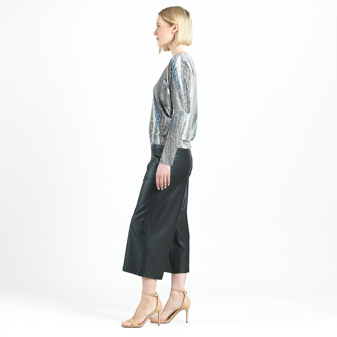 Dolman Sleeve Top - Python Taupe - Final Sale! | Clara Sunwoo Quality