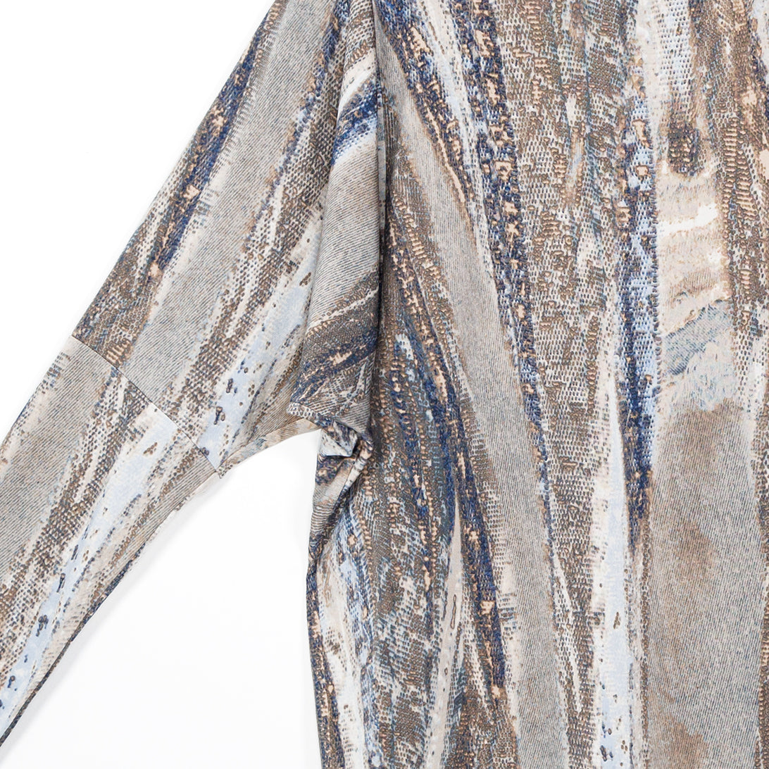 Dolman Sleeve Top - Python Taupe - Final Sale! | Clara Sunwoo Quality