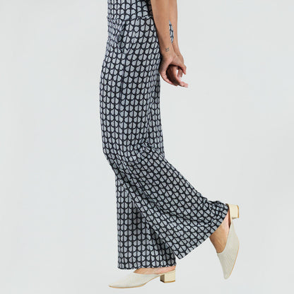 Signature Wide Leg Pocket Pant - Geo Striped - Final Sale! | Clara Sunwoo Essential