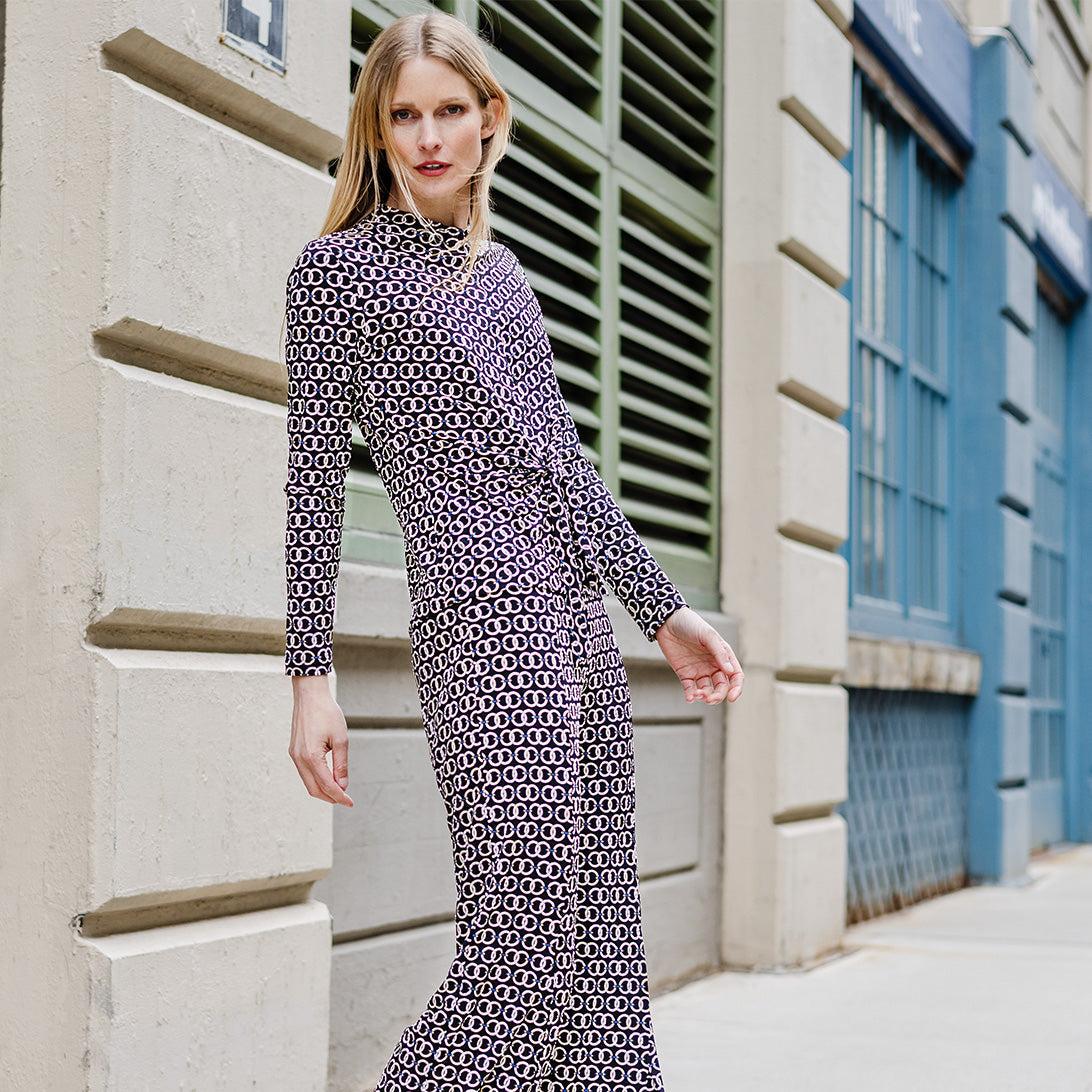 Textured Center Front Tie Top - Chain Link - Final Sale! | Clara Sunwoo Smart Buy