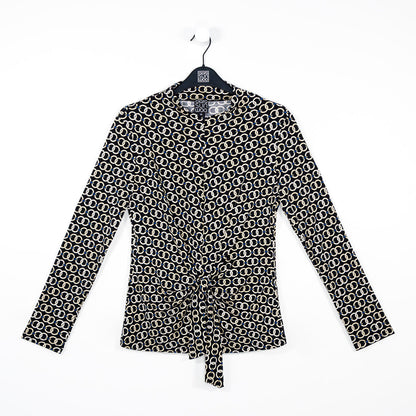 Textured Center Front Tie Top - Chain Link - Final Sale! | Clara Sunwoo Smart Buy