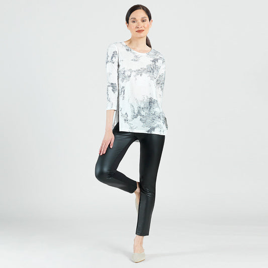 Foil Knit - Parachute Hem Tunic - Abstract Marble - Final Sale! | Clara Sunwoo Smart Buy