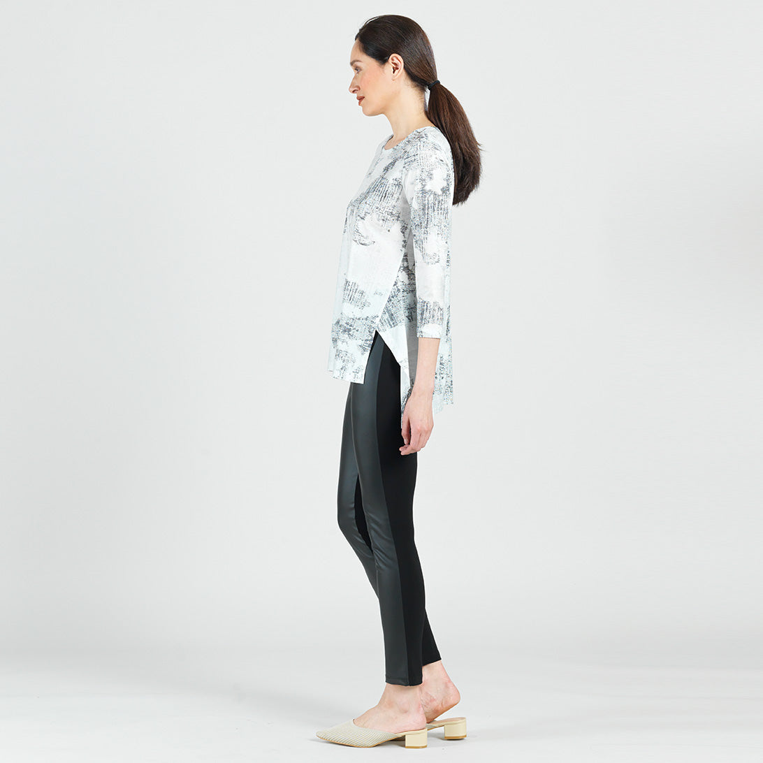 Foil Knit - Parachute Hem Tunic - Abstract Marble - Final Sale! | Clara Sunwoo Smart Buy