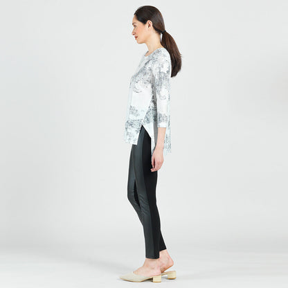 Foil Knit - Parachute Hem Tunic - Abstract Marble - Final Sale! | Clara Sunwoo Smart Buy