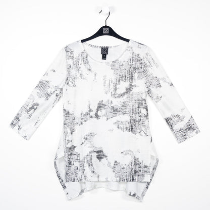 Foil Knit - Parachute Hem Tunic - Abstract Marble - Final Sale! | Clara Sunwoo Smart Buy