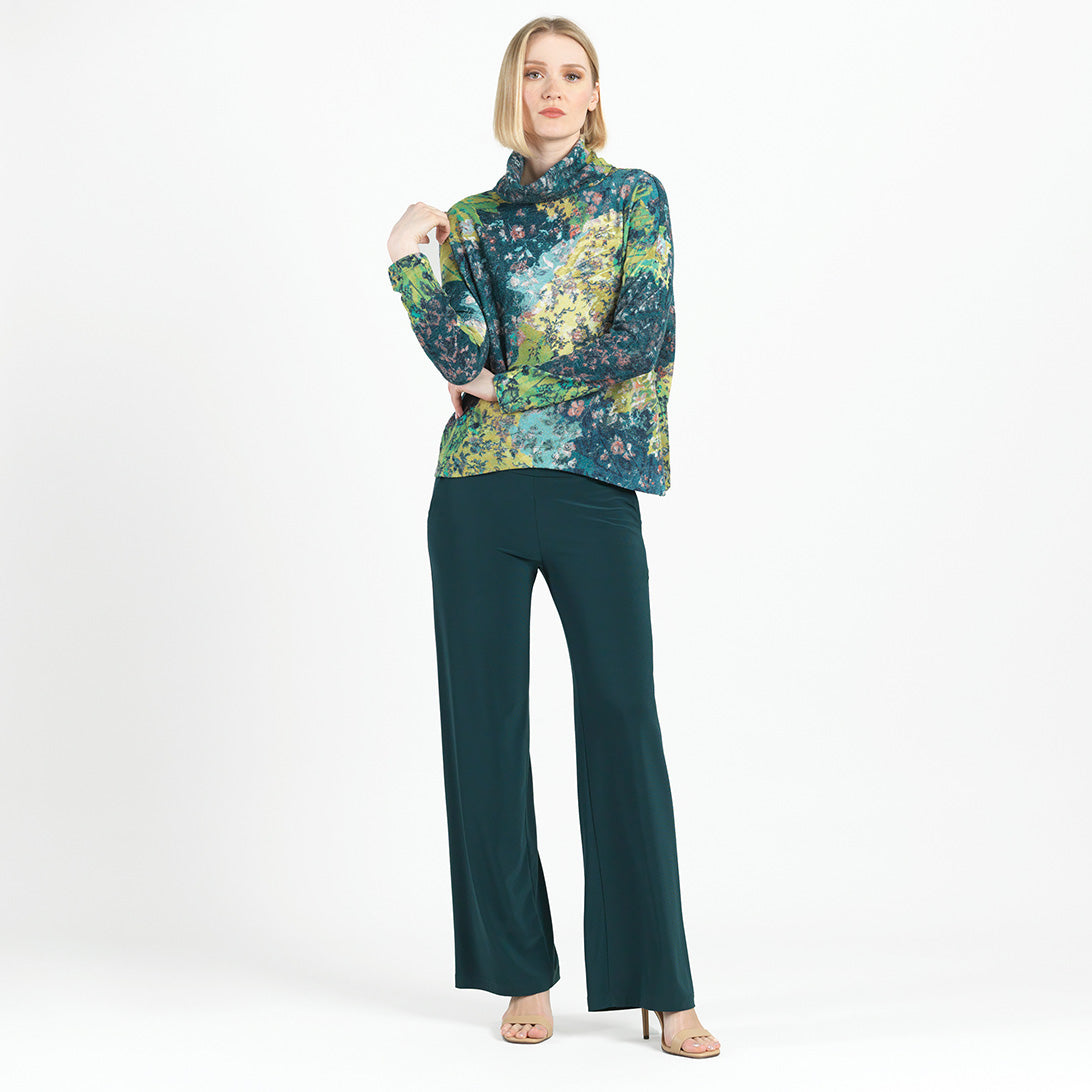 Cozy Texture - Tipped Hem Sweater - Floral Patch - Final Sale! | Clara Sunwoo Premium