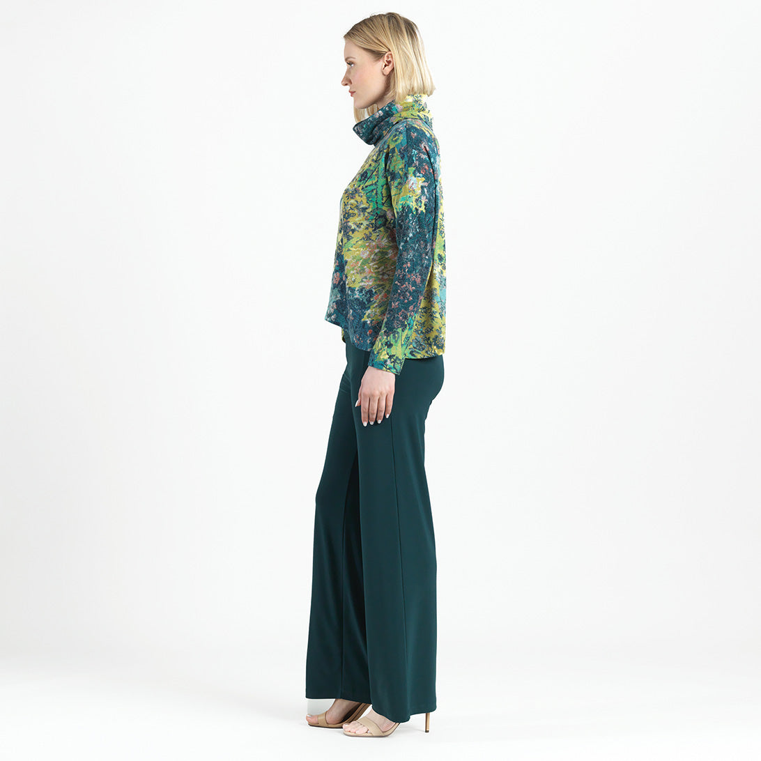 Cozy Texture - Tipped Hem Sweater - Floral Patch - Final Sale! | Clara Sunwoo Premium