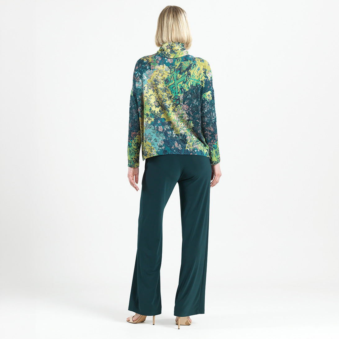 Cozy Texture - Tipped Hem Sweater - Floral Patch - Final Sale! | Clara Sunwoo Premium
