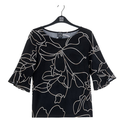 Tulip Cuff Top - Floral Starlight | Clara Sunwoo Trending