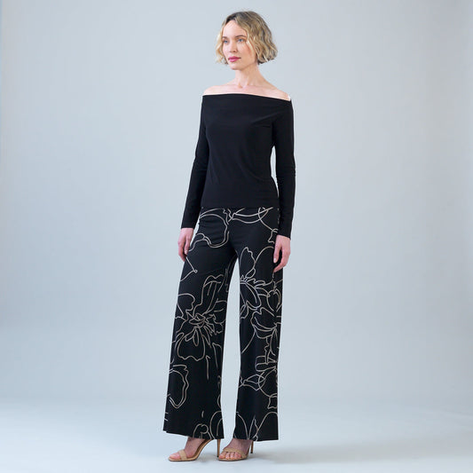 Modern Off Shoulder Top - Black | Clara Sunwoo Deals