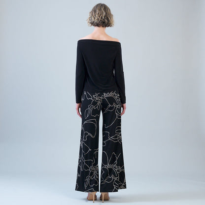 Modern Off Shoulder Top - Black | Clara Sunwoo Deals