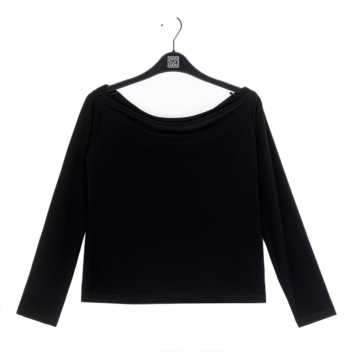 Modern Off Shoulder Top - Black | Clara Sunwoo Deals