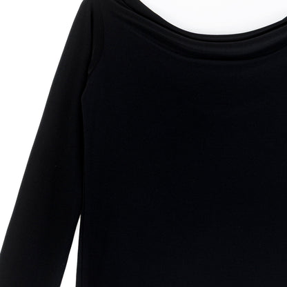 Modern Off Shoulder Top - Black | Clara Sunwoo Deals
